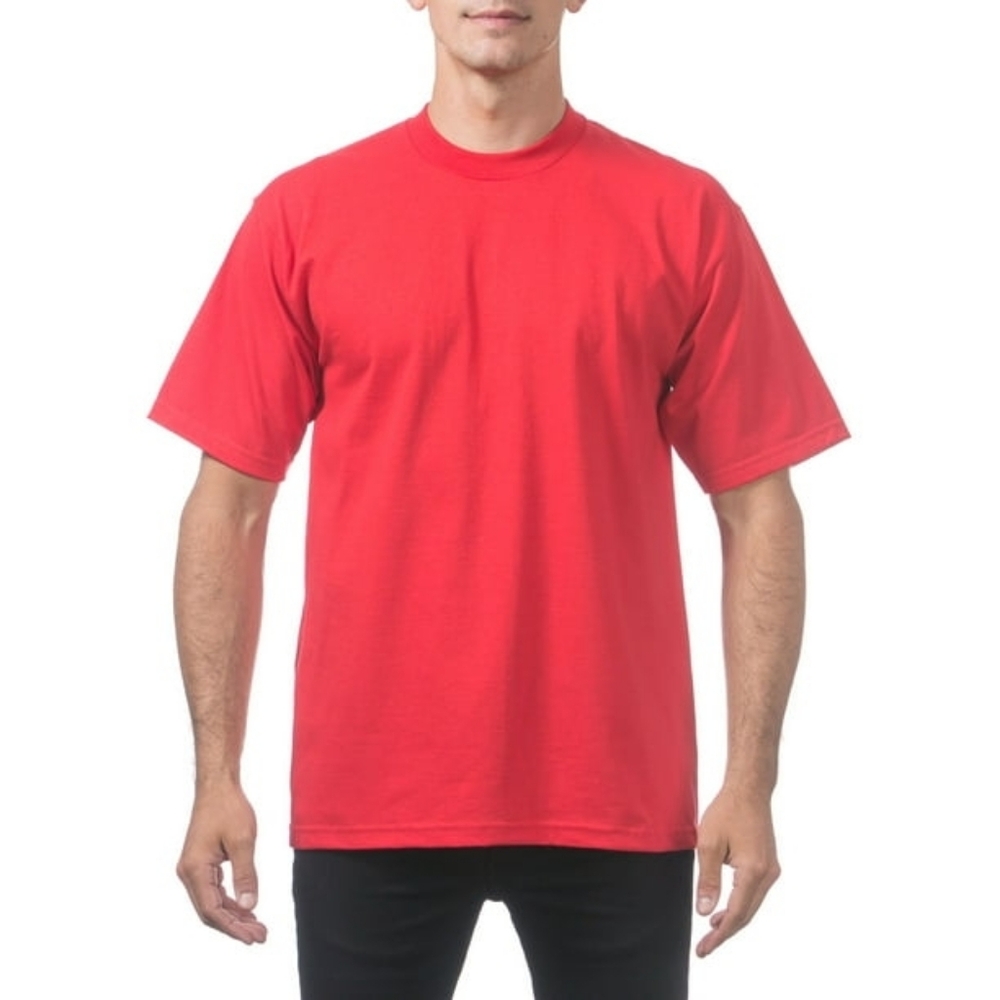 Eddie Bauer Men's Vibrant Red Short Sleeve Tee